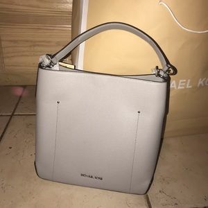 Michael kors gray tote/purse